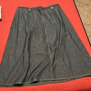 Koret blue Jean skirt